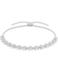 Lab Grown Diamonds - 14K 2.00 Ct. Tw. Lab Grown Diamond Tennis Bolo Bracelet - Lyst