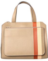Valextra - Passepartout Medium Leather Tote - Lyst