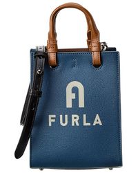Furla - Varsity Style Mini N/s Leather Tote - Lyst