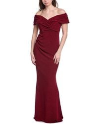 Rene Ruiz - Off-Shoulder Mermaid Gown - Lyst