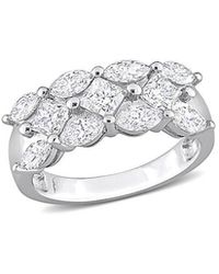 Diamond Select Cuts - 14K 2.20 Ct. Tw. Diamond Half-Eternity Ring - Lyst