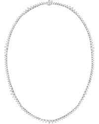 Diana M. Jewels - Fine Jewelry 18k 15.50 Ct. Tw. Diamond Necklace - Lyst