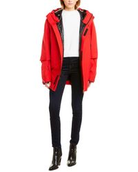 Moncler Grenoble Linth Hooded Jacket - Red