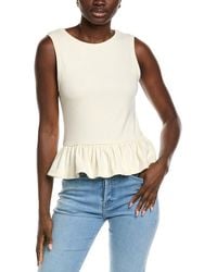 Endless Rose - Peplum Knit Top - Lyst