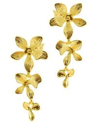 Adornia - 14k Plated Dangle Earrings - Lyst