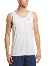 Nike Dry Miller Tank - White