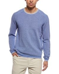 RAFFI - Vanise Waffle Knit Crewneck Sweatshirt - Lyst