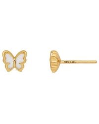 Karma and Luck - Plated Stud Earrings - Lyst