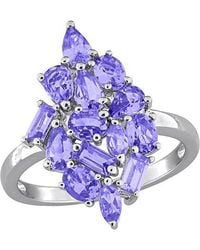 Rina Limor - 2.03 Ct. Tw. Tanzanite Cluster Cocktail Ring - Lyst