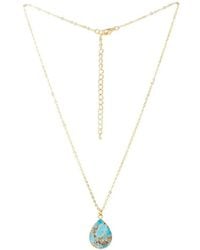 Saachi - 18K Plated Mojave Necklace - Lyst