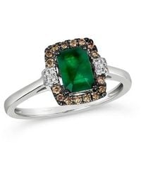 Le Vian - ® 14k 0.87 Ct. Tw. Diamond & Emerald Ring - Lyst