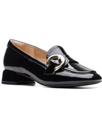 Clarks - Daiss30 Trim Leather Flat - Lyst