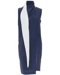 Celine - 2010 Double Layer Silk Dress, Size Fr (Authentic Pre-Loved) - Lyst