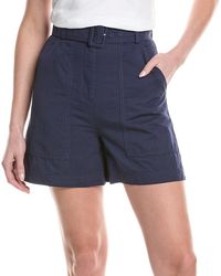 Max Mara - Cirino Linen-Blend Short - Lyst