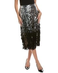 Tahari - The Beatrice Sequin Skirt - Lyst