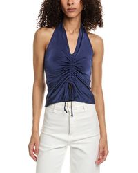 Chaser Brand - Electric Slinky Rib Tie-front Tank - Lyst