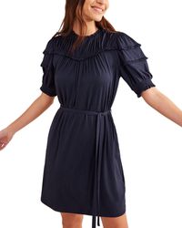 Boden - Yoke Detail Jersey Mini Dress - Lyst