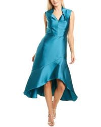 Kay Unger Brianna High-low Dress - Blue