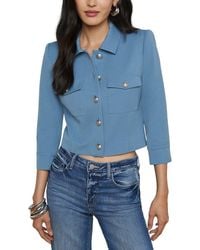 L'Agence - Kumi Cropped Fitted Jacket - Lyst