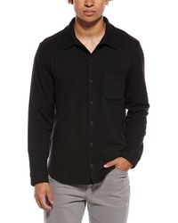 Vince - Solid Knit Shirt - Lyst