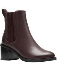Clarks - Chamberly Top Leather Boot - Lyst