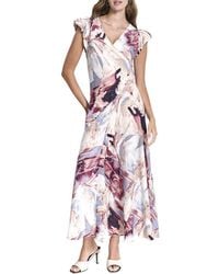 DKNY - Puff Sleeve Dress - Lyst