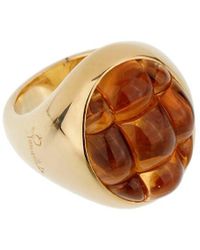 Pomellato - 18K 16.00 Ct. Tw. Citrine Cocktail Ring (Authentic Pre-Owned) - Lyst