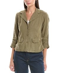 XCVI - Wearables Folksy Linen-Blend Jacket - Lyst