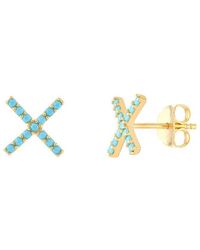 HAWLEY ST - 14K Geometric Earrings - Lyst