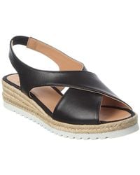 Aquatalia - Adelina Waterproof Leather Espadrille - Lyst