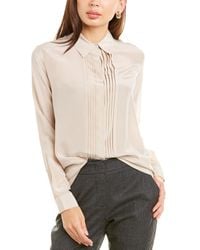 Max Mara Weekend Ordito Silk Blouse - Brown