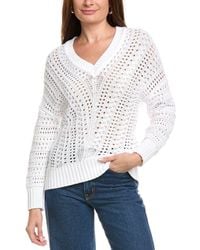 Tommy Bahama - Beachy Cotton Open Stitch Sweater - Lyst