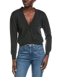 Brodie Cashmere - Boxy Little Wool & Cashmere-Blend Cardigan - Lyst