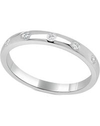 Sabrina Designs - 14K 0.07 Ct. Tw. Diamond Band - Lyst