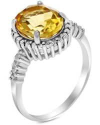 Amairah - 3.00 Ct. Tw. Citrine Cz Ring - Lyst