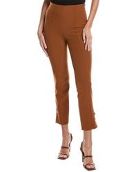St. John - Stretch Crepe Pant - Lyst