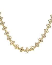 Juvell - 18K Plated Cz Necklace - Lyst
