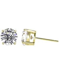 Rachel Glauber - 14k Over Silver Earrings - Lyst