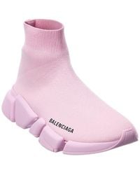 Balenciaga Speed 2.0 Sock Sneaker - Pink