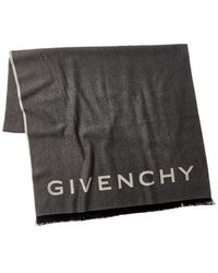 Givenchy - Logo Wool & Cashmere-blend Scarf - Lyst