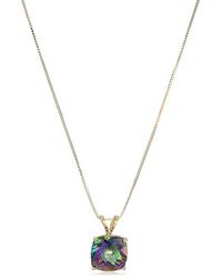 MaxColor - 14k 2.60 Ct. Tw. Mystic Pendant Necklace - Lyst