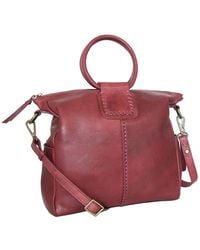 Nino Bossi - Tonya's Ring Genuine Leather Tote - Lyst