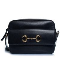 Gucci - Leather Horsebit 1955 Shoulder Bag (Authentic Pre-Loved) - Lyst