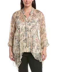 Johnny Was - Plus Katia Oversized Silk Blouse - Lyst