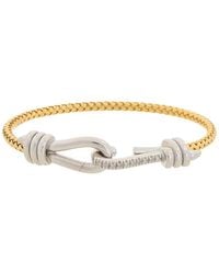 Meshmerise - 18k Rose Gold Vermeil 0.12 Ct. Tw. Diamond Mesh Bangle - Lyst