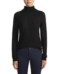 Lafayette 148 New York - Plus Raglan Sleeve Turtleneck Silk-Blend Sweater - Lyst