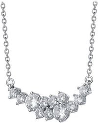 Genevive Jewelry - Diamond Cz Chain Necklace - Lyst