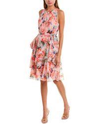 Tahari Tahari Asl A-line Dress - White