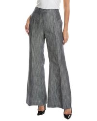 BOSS - Talifia Linen-Blend Pant - Lyst