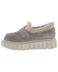 Voile Blanche - Grenelle Mok 2 Suede Loafer - Lyst